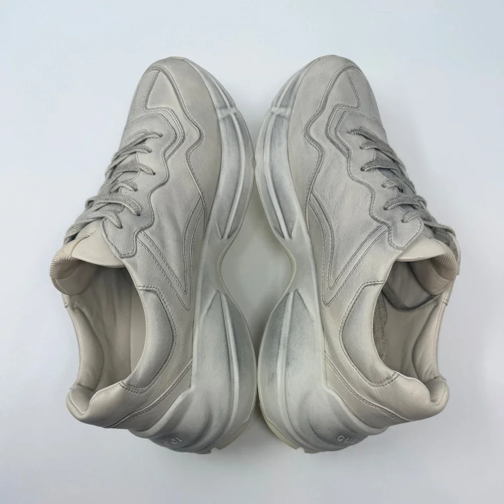 Gucci Rhyton Lips Leather Sneaker Size 9 US 8 Gucci